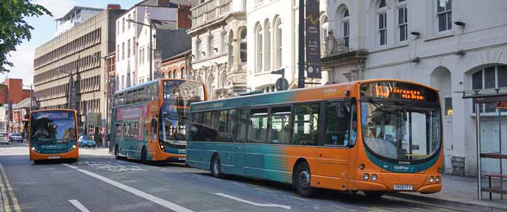 Cardiff Bus Scania K230UB Wright 762